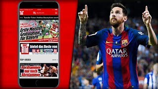 Sport BILD App  Appgefahrene Storys und Videos überall Apprufbar [upl. by Suzetta35]