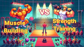 Muscle Building vs Strength Training Unveiling the Mystery [upl. by Ramu]