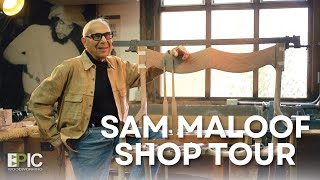 Sam Maloof Shop Tour [upl. by Lewap]