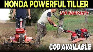 होंडा का सबसे ज्यादा पावरफुल पावर टिलर  Honda Fq650 Power Tiller [upl. by Ylesara]