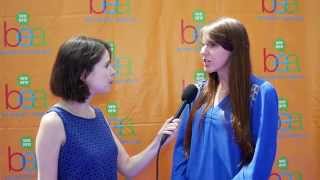 Interview with Liza McRuer of BookPal at BEA 2015 [upl. by Adnirod782]