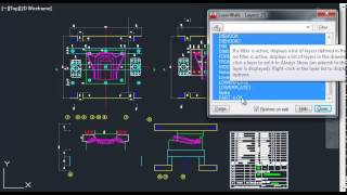 Quick View All AutoCAD Layers [upl. by Engel25]