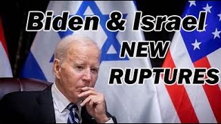 Biden amp Israel  NEW Ruptures wMatt Hoh [upl. by Aliahkim13]