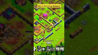 King did the job  Clash of Clans shorts clashofclans [upl. by Etnoled598]