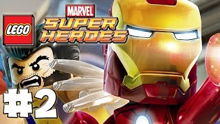 LEGO Marvel Superheroes  Part 2  Times Square Off HD Gameplay Walkthrough [upl. by Fernald]