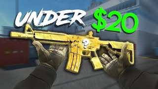 M4A4 BEST Skins Under 20 in CS2  Cheap M4A4 Skins in CS2 [upl. by Alenoel]