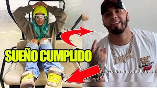 KAROL G ¨CUMPLIRA SUEÑO ¨ CON ANUEL  KAROL G ¨APOYA¨ A BAD BUNNY [upl. by Dublin]