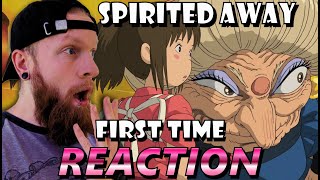 FIRST TIME Reaction Spirited Away Movie [upl. by Leuas]