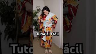 TUTORIAL COMO PONERSE UN YUKATA KIMONO DE VERANO [upl. by Seldan]