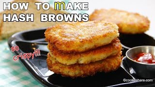 How to make Perfect HASH BROWNS at home [upl. by Manley327]