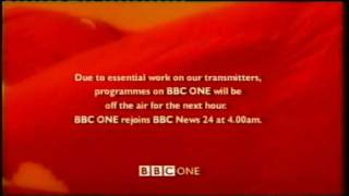 BBC1  Annual Rebroadcast Test  TCW  July 2001 [upl. by Lala]