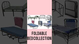 Foldable Single bed collections for home and hostels shortsviral Nissarwritings [upl. by Theron]