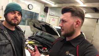 Abarth 595 Remap Stage 1 BHP Test [upl. by Annawik]