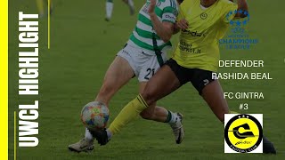 UWCL Qualifiers Rashida Beal Highlights [upl. by Vania]