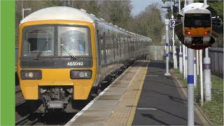 Trains at Sydenham Hill [upl. by Lisabet]