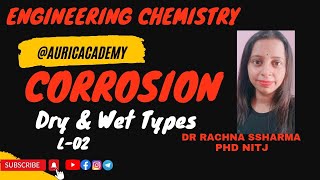 Types of corrosion Corrosion Types  Dry Corrosion and Wet Corrosion  Dr Rachna Ssharma [upl. by Susej413]