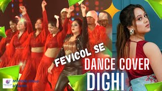 Fevicol se 🔥song Dance cover Prarthana Fardin Dighi  Stage Performance  Live Show [upl. by Erihppas]