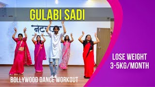 Gulabi Sadi  Marathi Song  full group dance video  GulabiSadi  Dance Cover [upl. by Entwistle13]