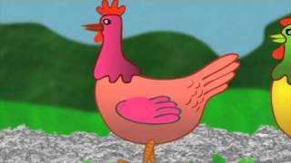 Quand 3 Poules Vont Aux Champs  YourKidTv [upl. by Waxman500]