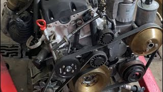 Legend OM603 35L W140 overhaul mounted with 6speed manual and instal to W460 G class Pt3 [upl. by Rellek338]