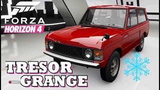 FORZA HORIZON 4 Trésor de Grange  Saison Hiver Localisation  Position Range Rover 1973 [upl. by Nibot548]