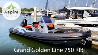 Grand Golden Line G750 RIB [upl. by Emelen905]