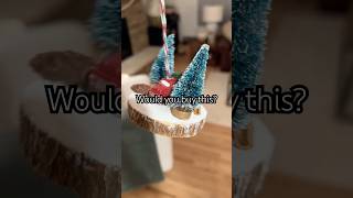 Making a Christmas tree farm ornament christmas ornament diy [upl. by Auria724]