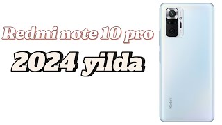 Redmi note 10 pro qisqa obzori  oʻzbek tilida [upl. by Aihsined236]