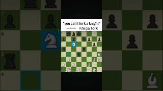 quotYou cant fork a knightquotMega forkchessbrilliantmove phonk [upl. by Welsh763]