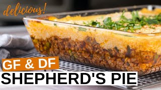 Shepherds Pie Recipe Gluten And Dairy Free [upl. by Nawotna]