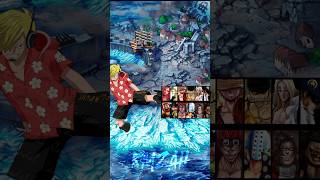 Who is strongest Sanji Vs worst generation onepieceSanjiLuffyZoroLawwhoisstrongest [upl. by Asyal715]