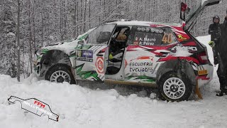 WRC Rally Sweden 2024  3 OFFS amp BIG MOMENTS  FRIDAY [upl. by Kimberly]