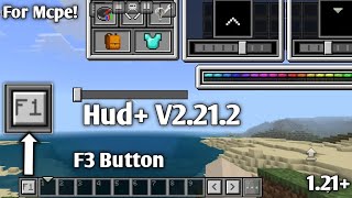 HUD  Texture Pack  MCPE  12120 v2212 [upl. by Nolasba111]