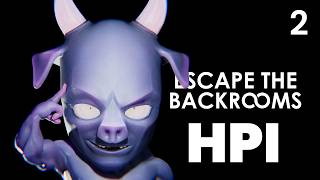 Nous sommes des HPI  Escape the Backrooms FR 02 gaming letsplay [upl. by Ahsercal]