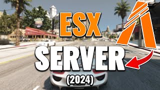 How to make an ESX FiveM Server Updated 2024  Easy Install [upl. by Tabbi]