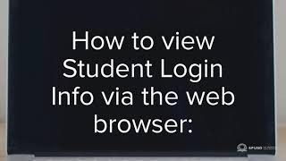 View Student Login in ParentVUE [upl. by Ashwin394]