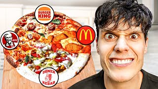 Jak smakuje PIZZA z KEBABA McDonalds KFC i INNE [upl. by Anilehcim607]