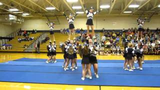 WWMS Cheer  Competition Routine at Game [upl. by Parnas]