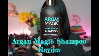 Argan Magic Shampoo Review  Nalanie [upl. by Hasheem129]