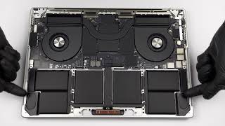 🛠️ Inside the Apple MacBook Pro 16quot 2021  opening and upgrades [upl. by Naej772]