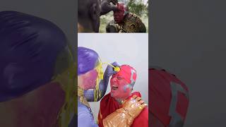 Thanos Kills Vision Scene  어벤져스 인피니티 워 Avengers Infinity War 패러디 [upl. by Mendelsohn969]