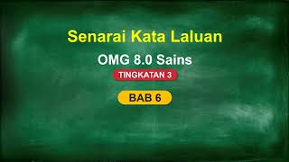 OMG 80 Sains Tingkatan 3 Bab 6Password [upl. by Eerpud]