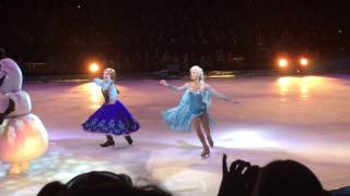 Disneys Frozen On Ice  Anna amp Elsa  Closing Ceremony [upl. by Cattier]