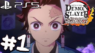 Demon Slayer PS5 Gameplay Walkthrough Part 1  Chapter 1 Final Selection 1080p 60fps [upl. by Notseh]