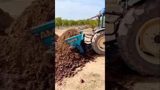 Muck spreader Machine music krishi system ￼ [upl. by Hannala]