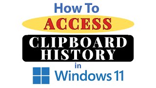 How To Access The Clipboard History In Windows 11  With or Without Keyboard  2024 [upl. by Sotnas290]