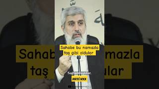 Sahabeyi TAŞ GİBİ yapan NAMAZ alparslankuytul video shorts [upl. by Holle]