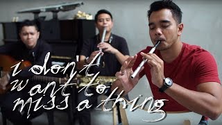 I Dont Want To Miss A Thing  Alif Satar Cover [upl. by Jonas]