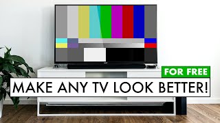 How To Make ANY TV Look Better TV Settings for Best Picture Quality [upl. by Worra779]