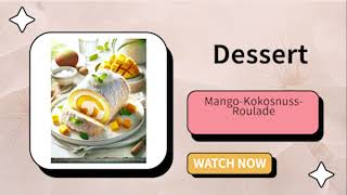 MangoKokosnussRoulade [upl. by Ardried105]